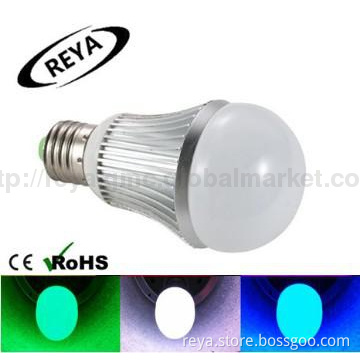 RGB led bulb light led light 3w 5w 9w 10w led bulb light